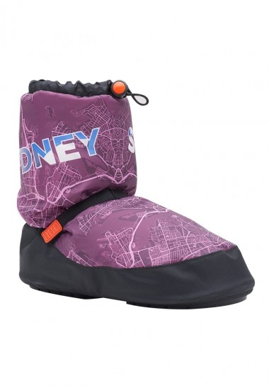 New York City Map Multi-function Warm Up Booties