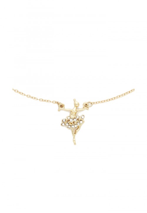 Cadena de bailarina de oro diminuto