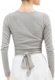 Saco Repetto wrap-over