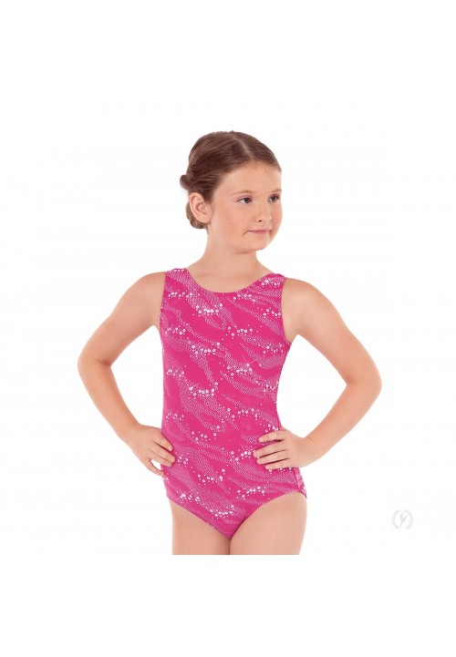 Trusa Eurotard Child Sequin Wave Tank Leotard