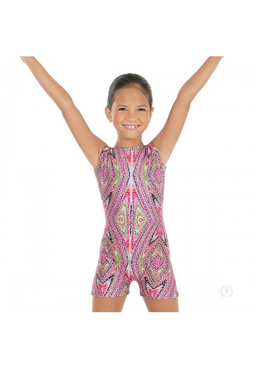 Child Metallic Kaleidoscope Print Gym