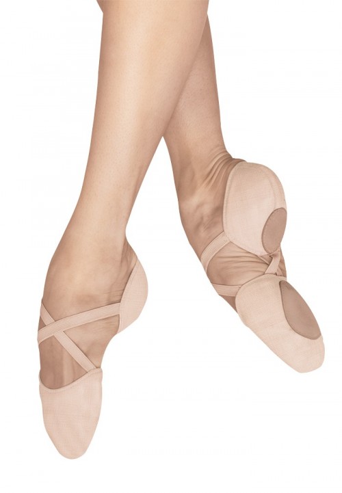 Zapatillas Media Punta BLOCH Elastosplit  Lona