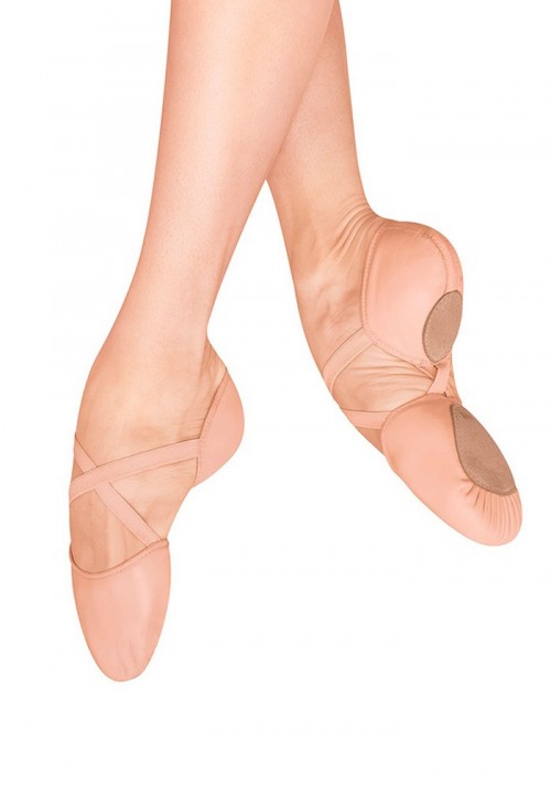 Zapatillas Media Punta Bloch Elastosplit Cuero