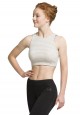 Sleeveless Crop Top in Jersey