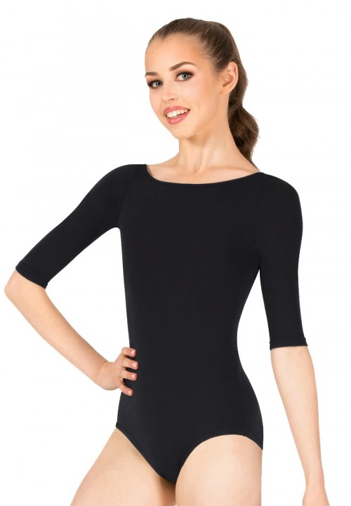 Boatneck 3/4 manga Leotard