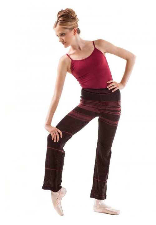 Pantalón sansha sin cordones acampanado