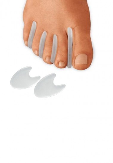 separadores para los dedos, alineadores para los dedos de los pies