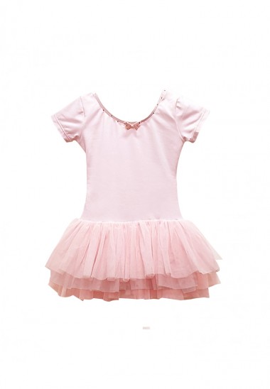 Cap Sleeve Skirted Leotard