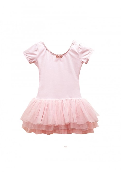 Cap Sleeve Skirted Leotard