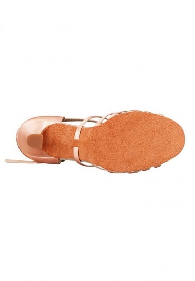 Zapato de Salsa Social Dance - Rosa 2.5"