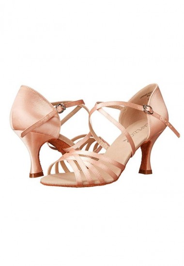 Zapato de Salsa Social Dance - Rosa 2.5"