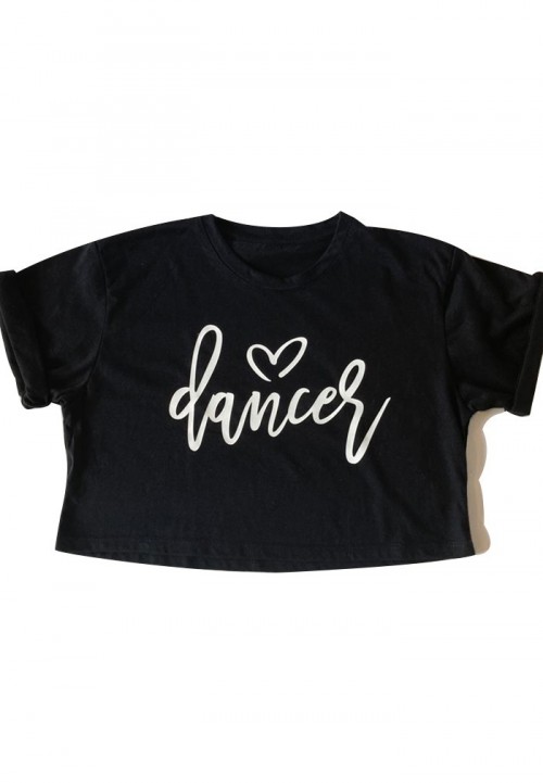 Camiseta Crop -Top Dancer