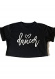 Camiseta Crop -Top Dancer