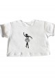 Camiseta Crop-Top Bailarina