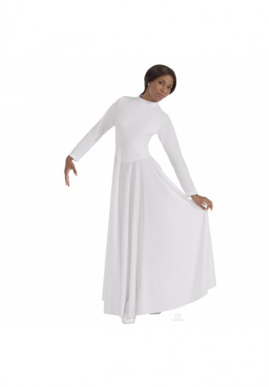 Vestido de Contemporáneo High Neck Dress