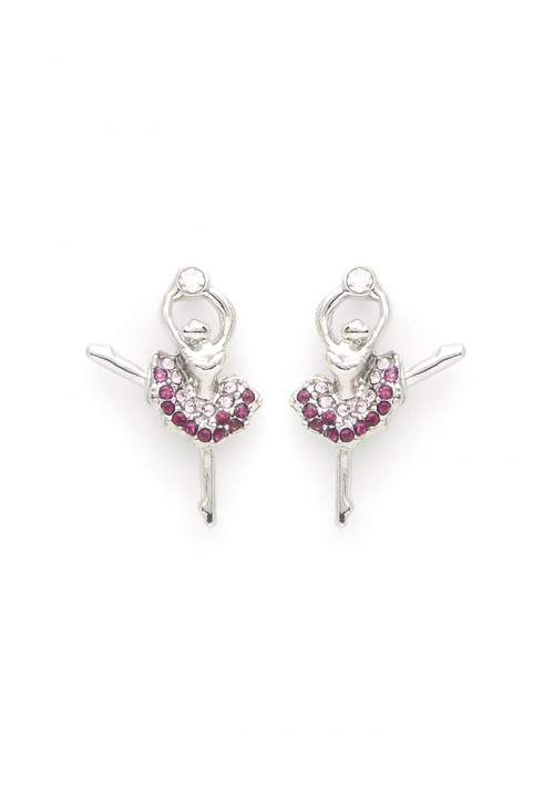 Topitos Bailarina Cristal Rosa