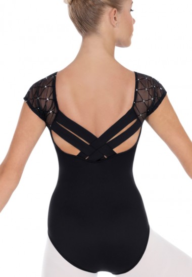 Trusa con manga y diamantes para mujer