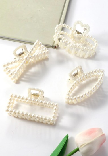 Pinzas para el Cabello Perlas