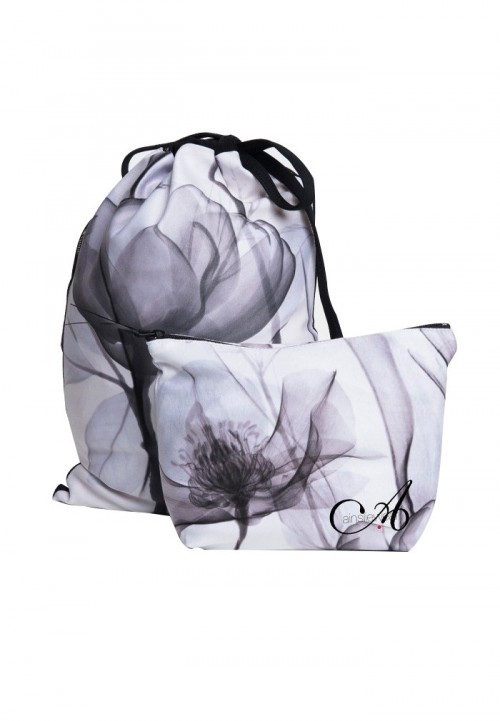 Shoe Bag X/Ray Flowers