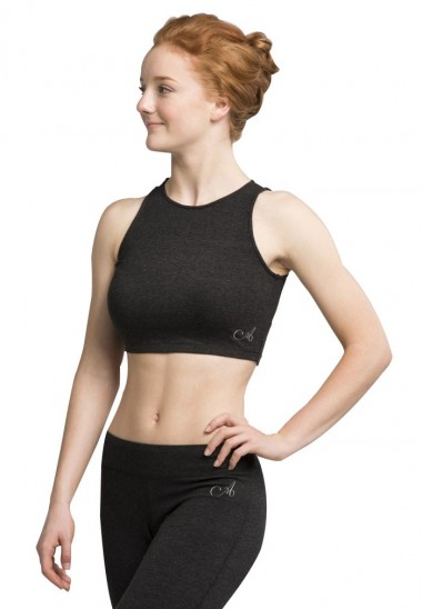 Sleeveless Crop Top in Jersey