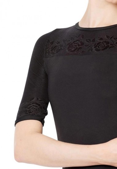 Short Sleeve Leotard Irene