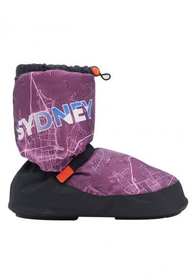 New York City Map Multi-function Warm Up Booties